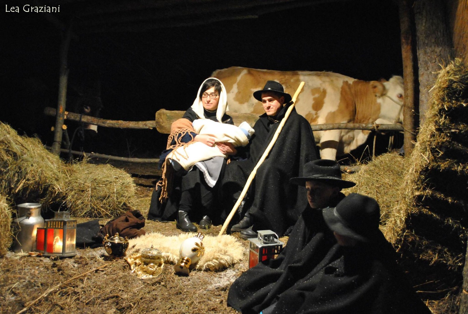 Il presepe vivente a Villetta Barrea