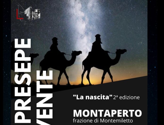 Il presepe vivente &#8220;La Nascita&#8221; a Montemilletto